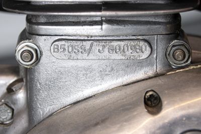 1974 BSA B50 MX