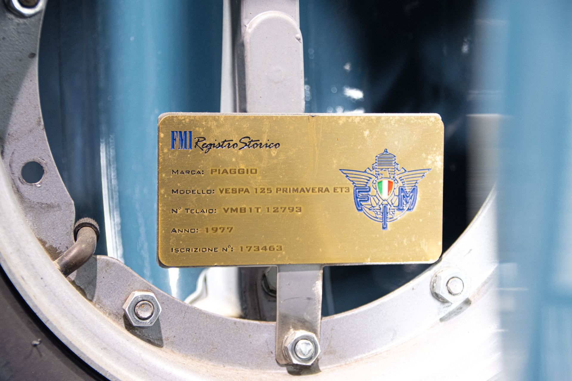 1977 VESPA ET3 125 PRIMAVERA JEANS