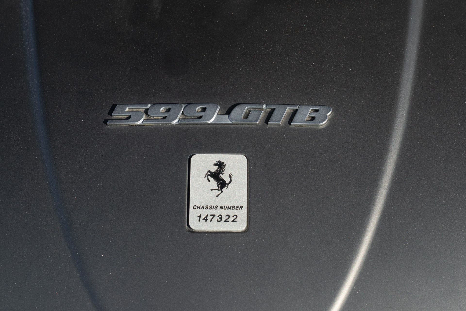 2007 FERRARI 599 GTB F1