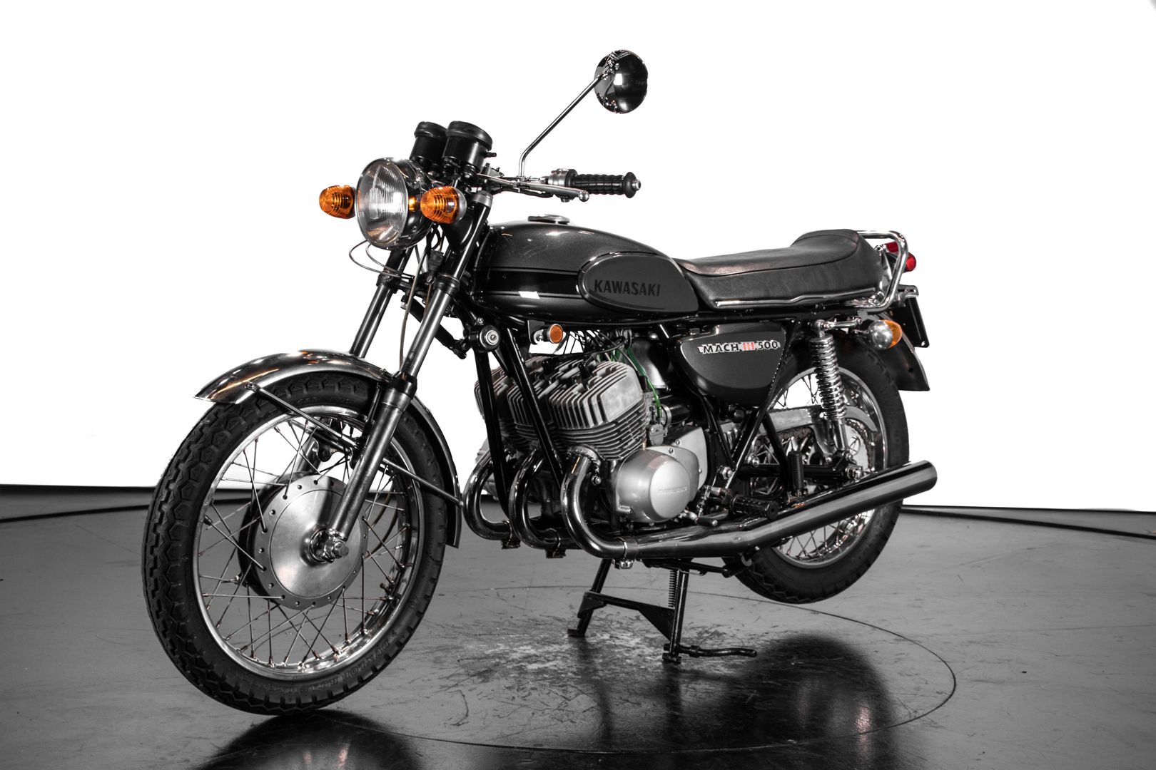 1970 Kawasaki H1 500 Mach III Moto Ruote da Sogno