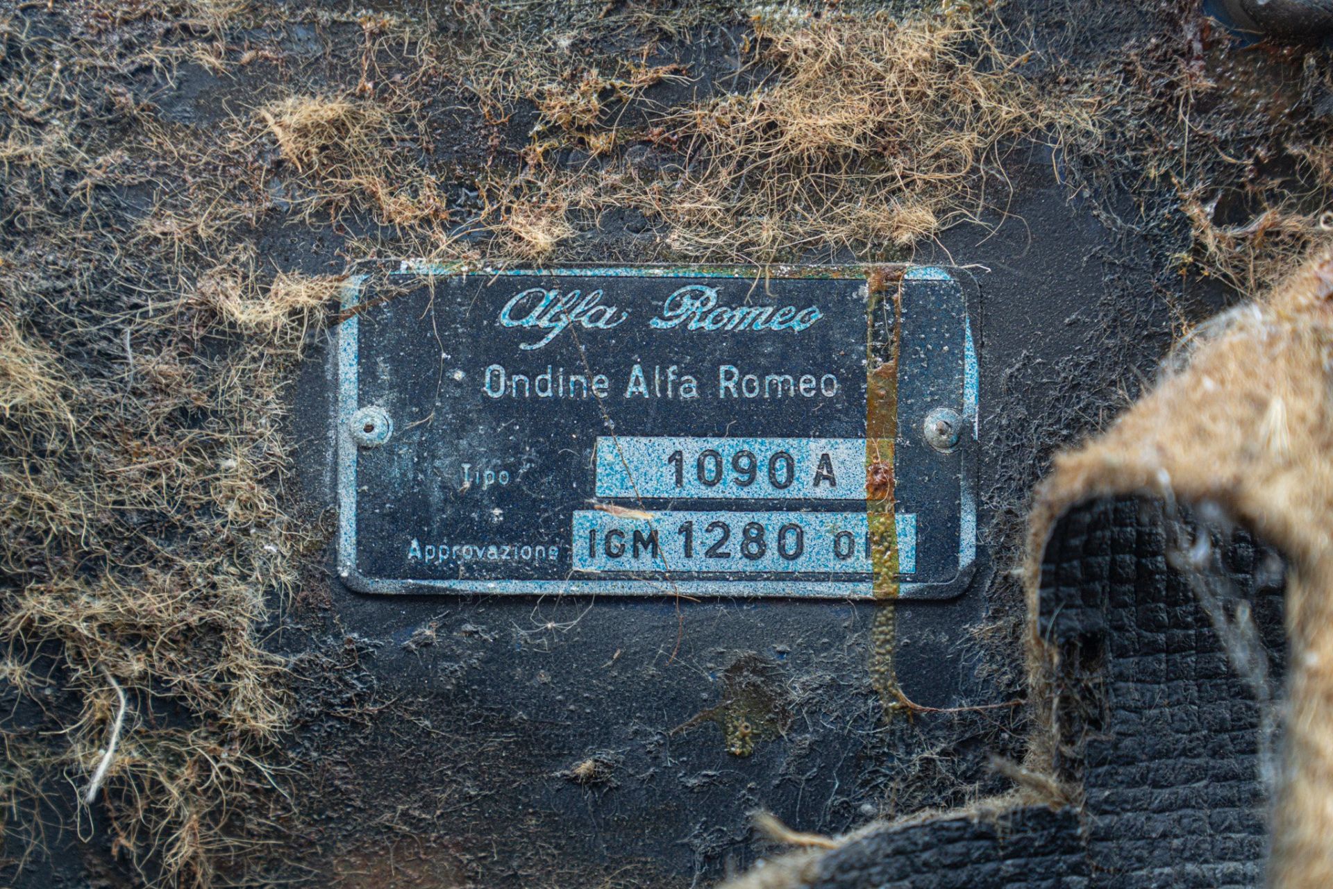 1962 ALFA ROMEO ONDINE