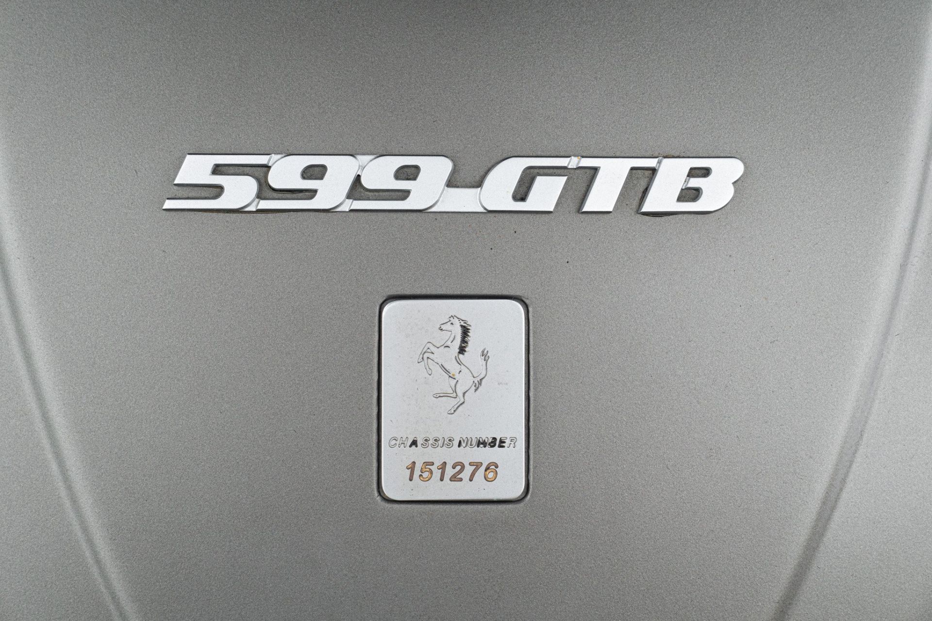 2007 FERRARI 599 GTB F1