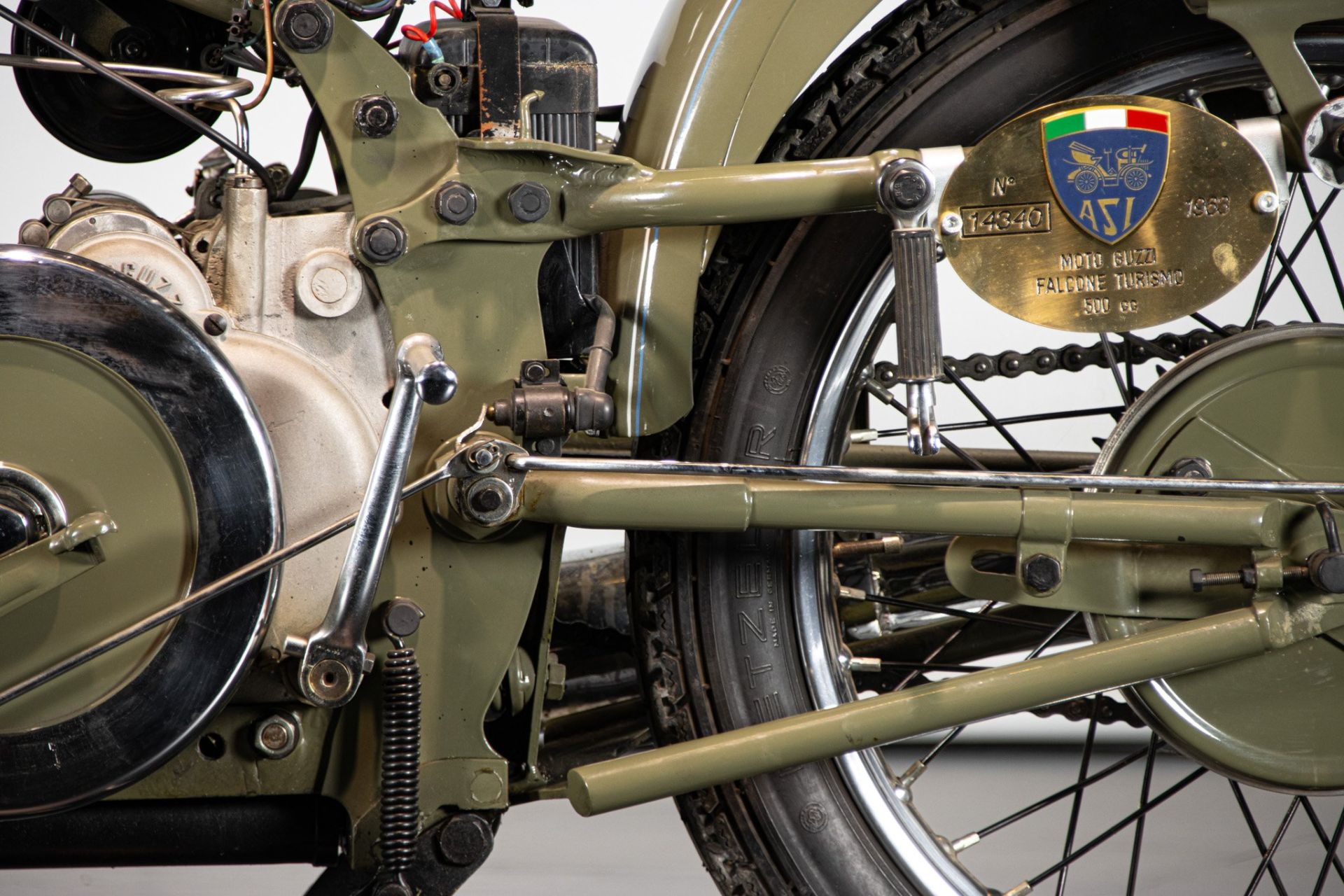 1963 MOTO GUZZI FALCONE TURISMO 500