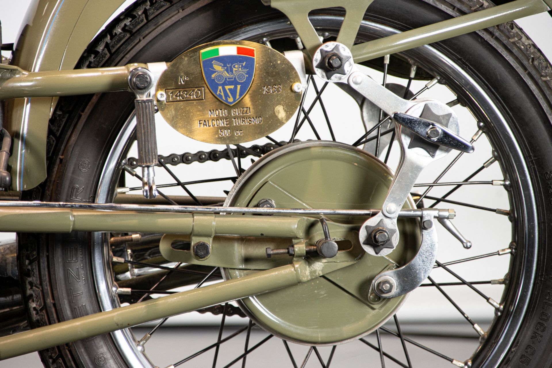 1963 MOTO GUZZI FALCONE TURISMO 500