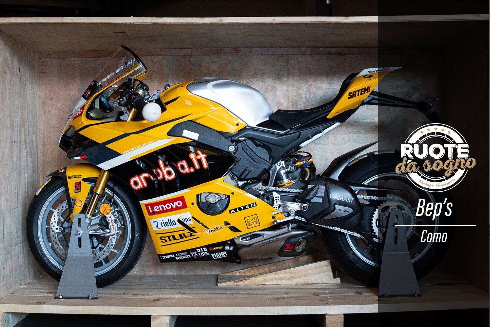 2023 DUCATI PANIGALE V4 S BAUTISTA 2023 WORLD CHAMPION REPLICA