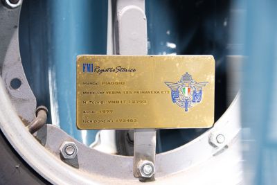 1977 VESPA ET3 125 PRIMAVERA JEANS