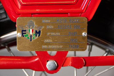 1952 MOTO GUZZI ASTORE 500