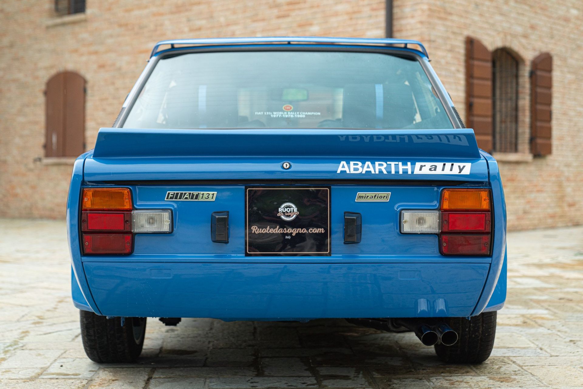 1981 FIAT 131 ABARTH RALLY TRIBUTE